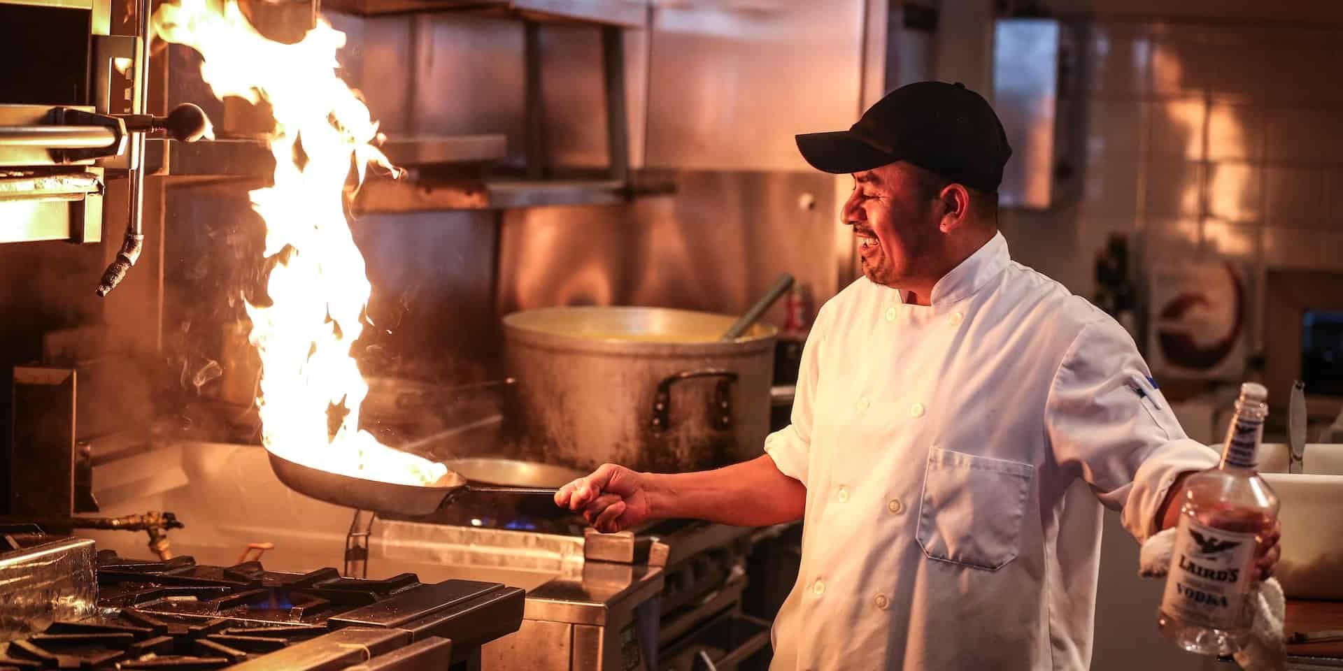 Chef cooking Chef cooking