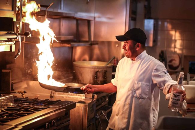 Chef cooking Chef cooking